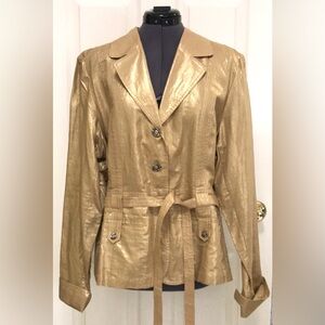 NWT Coldwater Creek Shimmer Sun Blazer